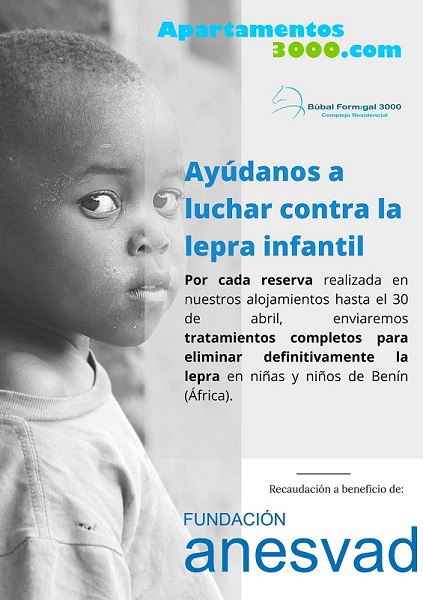 Campaña de A Vivir 3000 y ANESVAD contra la lepra infantil